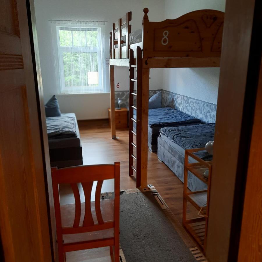 Ferienwohnung Erz-Hostel Thermalbad Wiesenbad Dış mekan fotoğraf