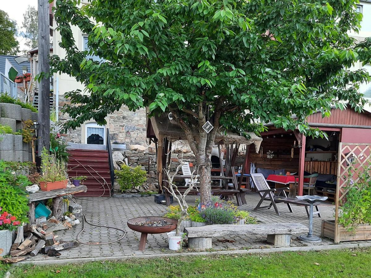 Ferienwohnung Erz-Hostel Thermalbad Wiesenbad Dış mekan fotoğraf