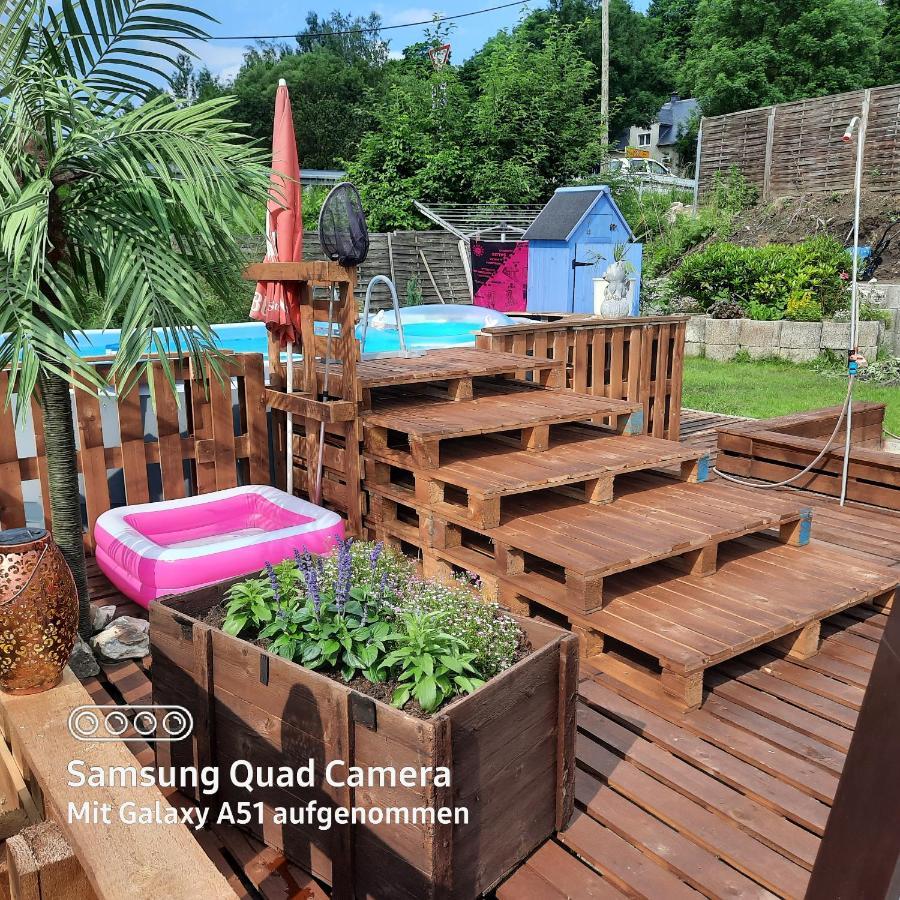 Ferienwohnung Erz-Hostel Thermalbad Wiesenbad Dış mekan fotoğraf