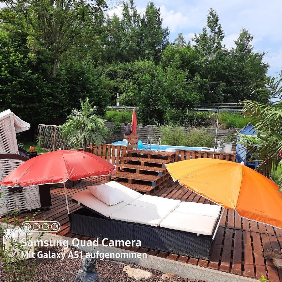 Ferienwohnung Erz-Hostel Thermalbad Wiesenbad Dış mekan fotoğraf